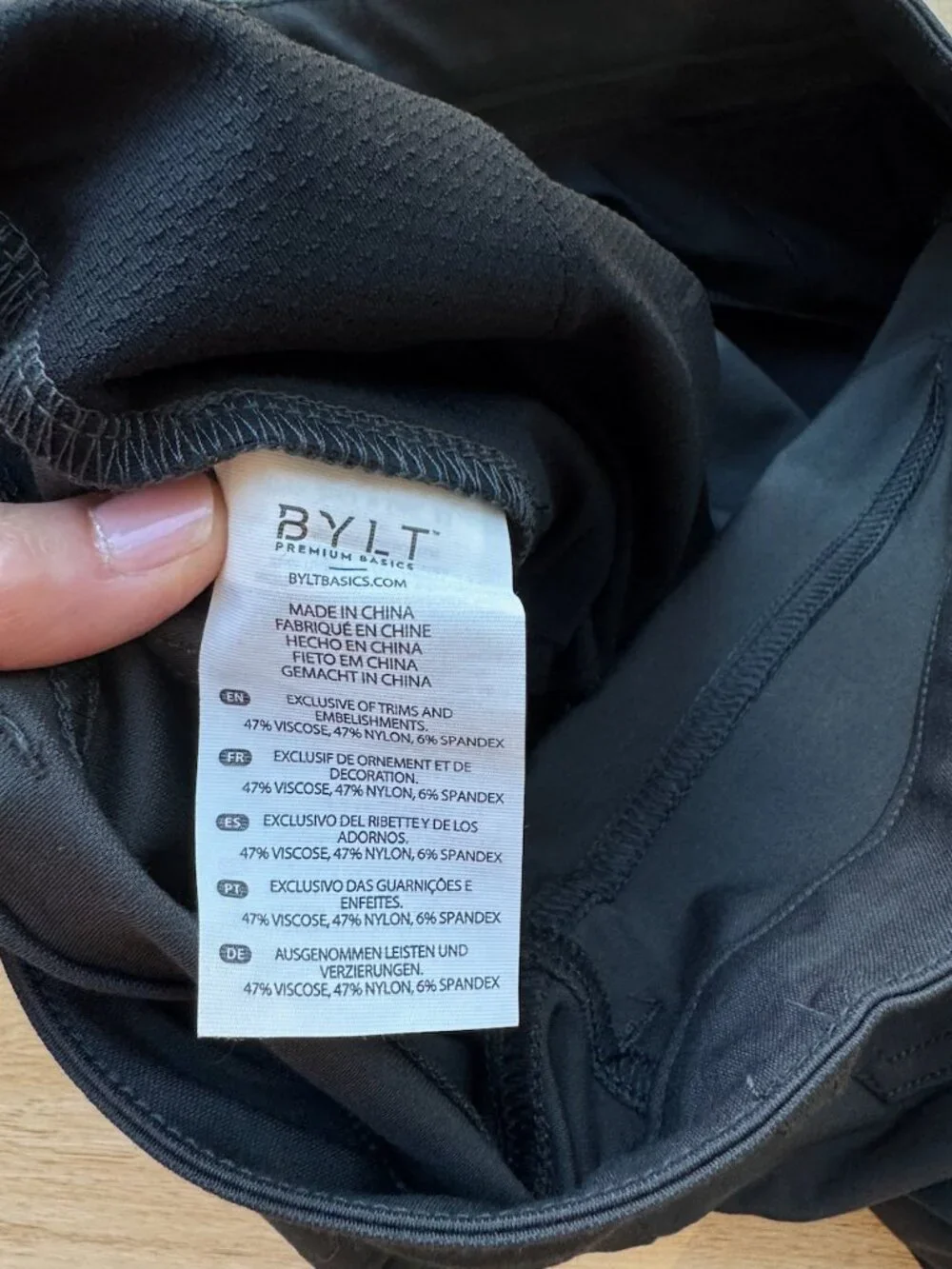 BYLT Basics Everyday Shorts Black